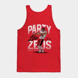 Travis Kelce Kansas City Zeus Party Tank Top